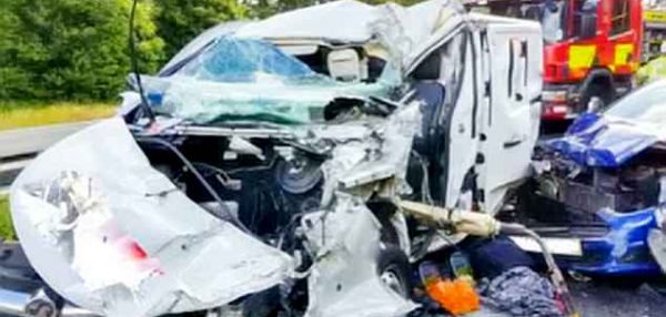 Пожарные больше часа спасали щенка из попавшего в ДТП автомобиля