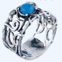Потерялось серебряное кольцо с опалом