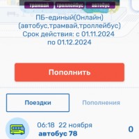 Проездной билет