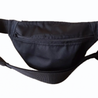 Черная сумка банан