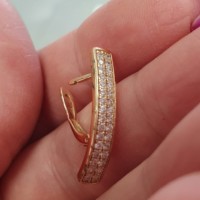 Нашли золотую сережку