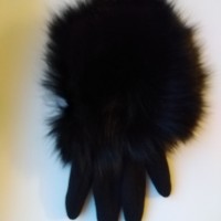 Перчатка с мехом