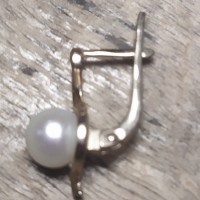 Найдена серьга с жемчужиной