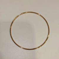 Утеряна золотая серёжка - кольцо.