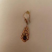 Пропала золотая сережка