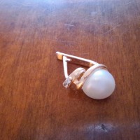 Найдена серьга с жемчугом