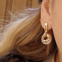 Потеряла золотую серёжку