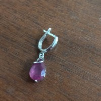 Утеряна Серёжка с рубином  6-7 февраля